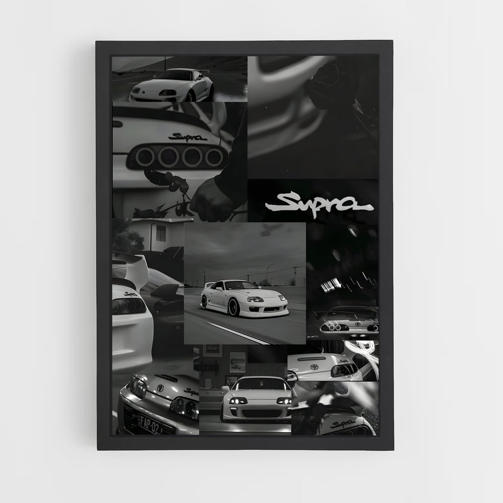 Poster Fast Lane Elegance – affiche Toyota (vue 2)